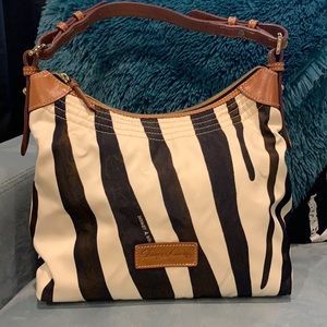 Dooney and Burke Brown Medium Nikki Bag